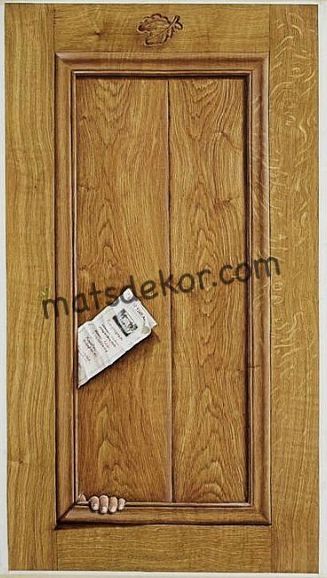 Oak tromp panel